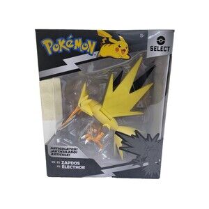 Jazwares Pokémon 6" Inch Articulated Zapdos Select Figure Series 2